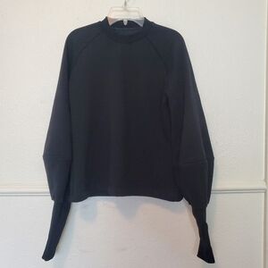 Gravitas New York Shirt  Long Sleeve Sweatshirt Raglan‎ Sleeve Mens Sz XS Black